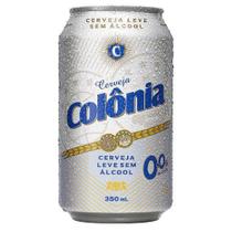Cerveja Pilsen com 350ml sem álcool - Colônia - Nacional - Cerveja Colônia