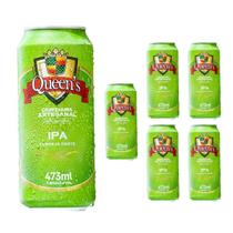 Cerveja Queens IPA Lata 473 ml - KIT Promocional