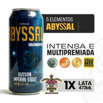 Cerveja Russian Imperial Stout 5 Elementos Abyssal 473ml