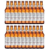 Cerveja Sem Álcool Budweiser - Long Neck 330Ml - 20 Un