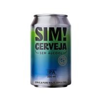 Cerveja Sim Sem Álcool - IPA Cerveja Sim Sem Álcool - IPA