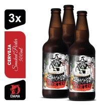 Cerveja Smoked Porter Dama Bier 500ml Kit 3 Unidades Cerveja Smoked Porter Dama Bier 500ml Kit 3 Unidades