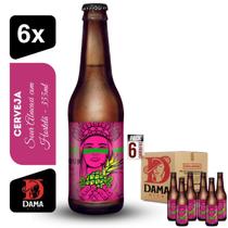 Cerveja Sour Abacaxi com Hortelã Dama Bier 355ml Kit 6 unidades Cerveja Sour Abacaxi com Hortelã Dama Bier 355ml Kit 6 unidades