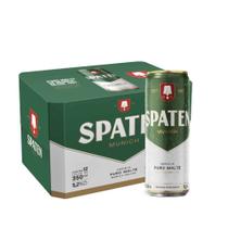 Cerveja Spaten Puro Malte Munich Helles Lager - 12 Unidades Lata 350ml