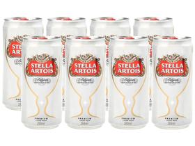 Cerveja Stella Artois 8 Unidades Lata - 269ml