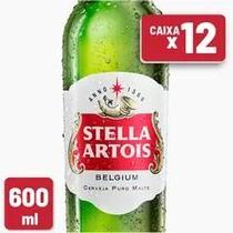 Cerveja Stella Artois Descartável 600ml Caixa c/ 12 un 1x12 Unidades 600ml GARRAFA