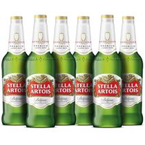Cerveja Stella Artois Garrafa 600Ml (6 Garrafas)