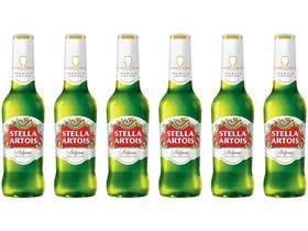 Cerveja Stella Artois Lager 6 Unidades - Long Neck 330ml