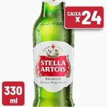 Cerveja Stella Artois Long Neck 330ml Caixa c/ 24 un 1x24 Unidades 330ml Long Neck