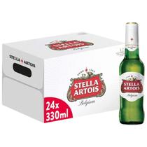 Cerveja Stella Artois Long Neck 330ml - Pale Lager 5,0% - Dourada