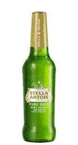 Cerveja Stella Artois Pure Gold Long Neck 330ml Caixa C/ 24 Un 1x24 Unidades 330ml LONGNEC