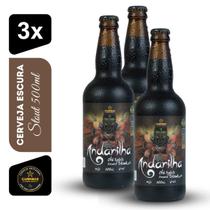 Cerveja Stout Andarilha Campinas 500ml Kit 3 unidades