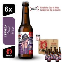 Cerveja Stout Dama Bier 355ml Kit 6 unidades Cerveja Stout Dama Bier 355ml Kit 6 unidades