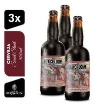 Cerveja Sweet Stout Black Loom Cervejaria Berggren 500ml Kit 3 unidades