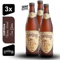 Cerveja Weiss Cervejaria Louvada 500ml Kit 3 unidades Sem Glúten Cerveja Weiss Cervejaria Louvada 500ml Kit 3 unidades Sem Glúten