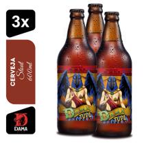 Cerveja West Coast IPA TUPI Dama Bier 600ml Kit 3 unidades