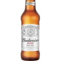 Cerveja Zero Budweiser Long Neck 330ml Caixa c/ 24 un