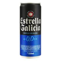Cerveja Zero ESTRELLA GALICIA 330ml Cerveja Zero ESTRELLA GALICIA 330ml