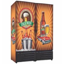 Cervejeira 2 Portas Cegas Adesivadas 1200 Litros RF019 Premium Frilux 220v Cervejeira 2 Portas Cegas Adesivadas 1200 Litros RF019 Premium Frilux 220v