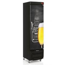 Cervejeira 228 Litros Frost Free Porta Cega GRB-23 E QC Gelopar Preta 127v