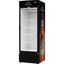 Cervejeira 431L VCFC 431 V Porta De Vidro Preta Fricon