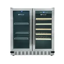 Cervejeira Adega 2 Portas Duo Maxi Inox Polar Cervejeira Adega 2 Portas Duo Maxi Inox Polar