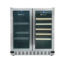Cervejeira Adega 2 Portas Duo Maxi Inox Polar