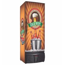 Cervejeira com Porta Cega RF017 Premium Frilux