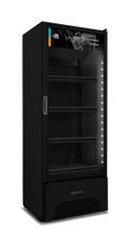 Cervejeira e Expositor Vertical Metalfrio VN50AH 127V 572 litros Porta de Vidro All Black Optima