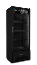 Cervejeira e Expositor Vertical Metalfrio VN50AH 220V 572 litros Porta de Vidro All Black Optima