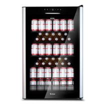 Cervejeira EOS Bierhaus 115 Litros Frost Free com Compressor Porta de Vidro e Acabamento em Inox ECE131 220V