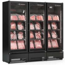 Cervejeira/Expositor Vertical 3 Portas 1468L Conveniência GCBC-1450 CB PR All Black Gelopar - Portas de Vidro + LED Perimetral + Frost Free Cervejeira/Expositor Vertical 3 Portas 1468L Conveniência GCBC-1450 CB PR All Black Gelopar - Portas de Vidro + LED Perimetral + Frost Free