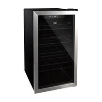 Cervejeira Expositor Vertical HQ Vidro Duplo 100 Litros Inox HQ-100CEVPV