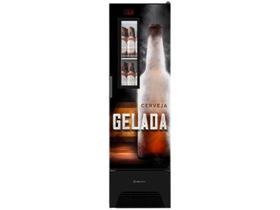 Cervejeira Expositor Vertical Metalfrio 324 Litros 220V VN28FP Adesivado Cerveja Gelada linha Optima Cervejeira Expositor Vertical Metalfrio 324 Litros 220V VN28FP Adesivado Cerveja Gelada linha Optima