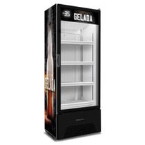 Cervejeira Expositora Optima Adesivo Gelada 435L Preto VN44AH Metalfrio 110V Cervejeira Expositora Optima Adesivo Gelada 435L Preto VN44AH Metalfrio 110V