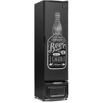 Cervejeira GCB-23E PR Porta Cega Adesivada Preta Frost Free 228 L Gelopar - Condensador Estático Silencioso