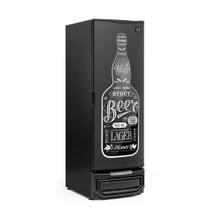 Cervejeira Gcb57 Preto 572 Litros Porta Cega Adesivada 127v Gelopar