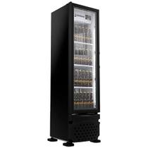 Cervejeira Imbera 229 Litros Porta de Vidro Preta CCV144 220 Volts