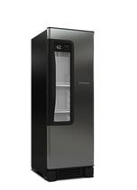 Cervejeira Metalfrio Beer Maxx 250 Porta Inox 256 Litros VN25TP 220V Tanque plastico Preto Inox