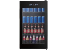 Cervejeira Midea Smart Inverter 3 em 1 MDRX150FGGGL03 Vertical Preta 82L Frost Free Cervejeira Midea Smart Inverter 3 em 1 MDRX150FGGGL03 Vertical Preta 82L Frost Free