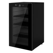 Cervejeira Premium Beer Fricon Porta de Vidro Preto VCFC110 105 Litros 220v