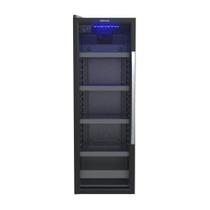 Cervejeira Venax Blue Light 209 Litros Preto Porta Invertida - 110V