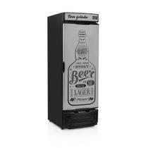 Cervejeira Vertical 1 Porta 572L GRB-57 GW TI Tipo Inox Gelopar - Porta Cega + Frost Free + Fechamento Automático + Iluminação LED