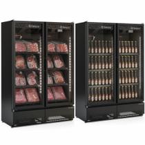 Cervejeira Vertical 2 Portas 957L GCBC950CB All Black Gelopar 220V Cervejeira Vertical 2 Portas 957L GCBC950CB All Black Gelopar 220V