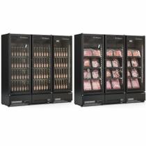 Cervejeira Vertical 3 Portas 1468l Gcbc1450cb All Black Gelopar 220V Cervejeira Vertical 3 Portas 1468l Gcbc1450cb All Black Gelopar 220V