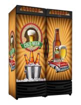 Cervejeira Vertical Cega Dupla 1200 Litros RF019 Premium Frilux