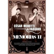 Cesar Menotti E Fabiano - Memorias 2 - dvd Cesar Menotti E Fabiano - Memorias 2 - dvd