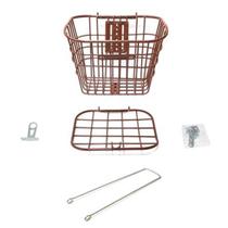 Cesta 26 oval gde.aço marrom c/sup.c/haste