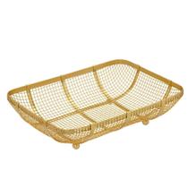 Cesta Aramada Dourada 33,5cm - Mabruk Cesta Aramada Dourada 33,5cm - Mabruk