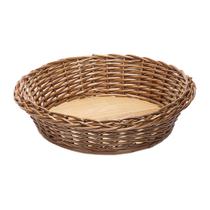 Cesta Bacia De Pães Vime Padaria Padeira Palha Ref 695 11cmx33cm